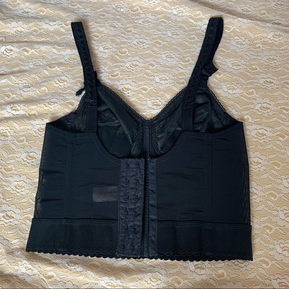 1960s Charmode Lace Corset Bustier - Picture 2 of 13